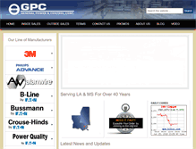 Tablet Screenshot of gpccorp.com