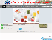 Tablet Screenshot of gpccorp.com.vn